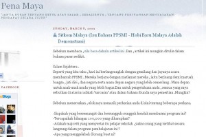 pena-maya-sitkom-malaya-isu-bahasa-ppsmi-hobi-baru-malaya-adalah-demonstrasi