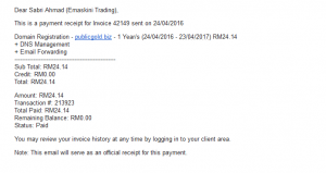 invoice publicgold biz